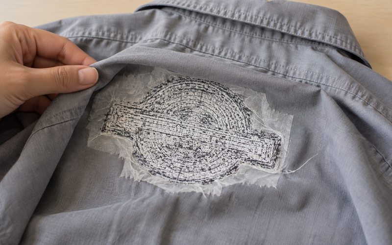 Before You Start, Check Whether the Embroidery Should Be Removed