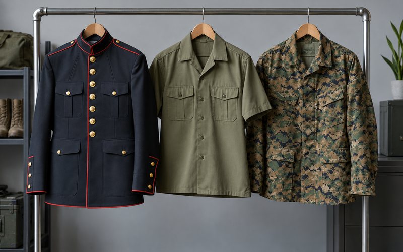 What Are the Main Marine Corps Uniforms?
