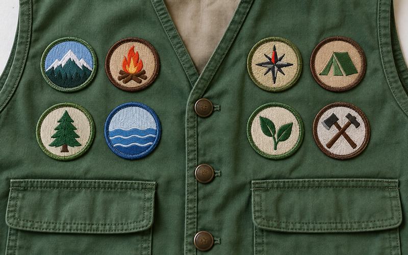 Where Do Girl Scout Badges Go?