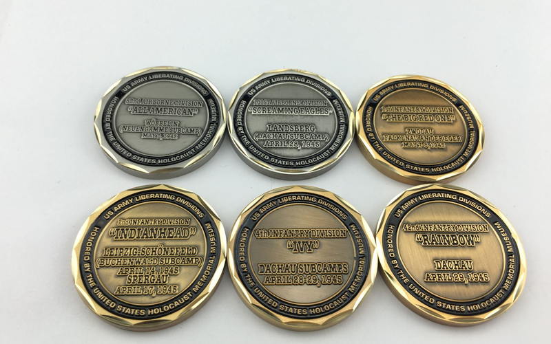 common challenge coin plating options