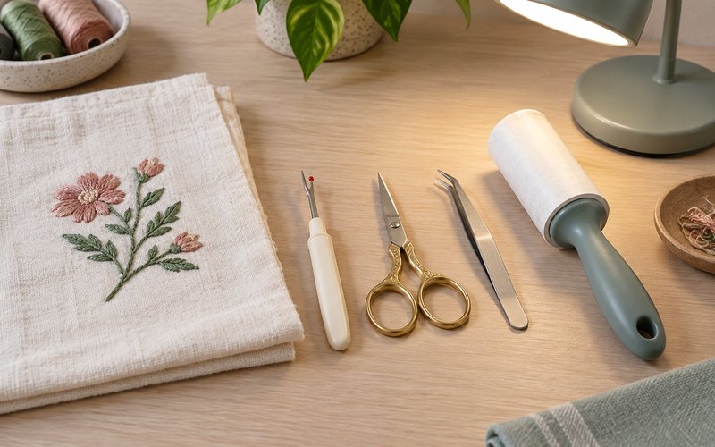 Tools You Need to Remove Embroidery Safely