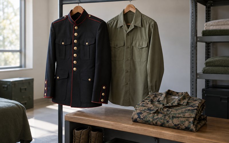 When Are Different Marine Uniforms Worn?