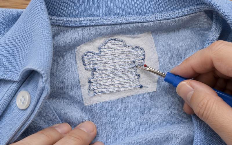 How to Remove Machine Embroidery From Clothing?