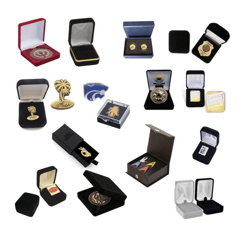 lapel pins packages options