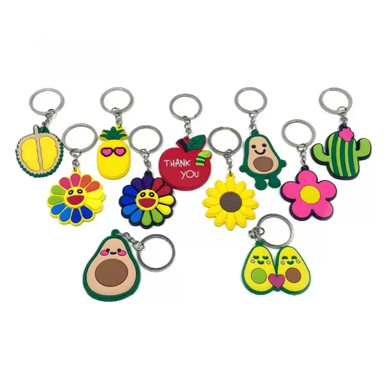 rubber PVC keychains manufacture