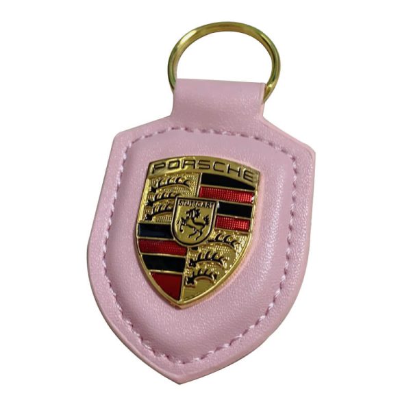 porsche keychain pink