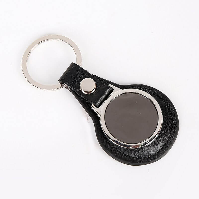 leather keychain engraved 3