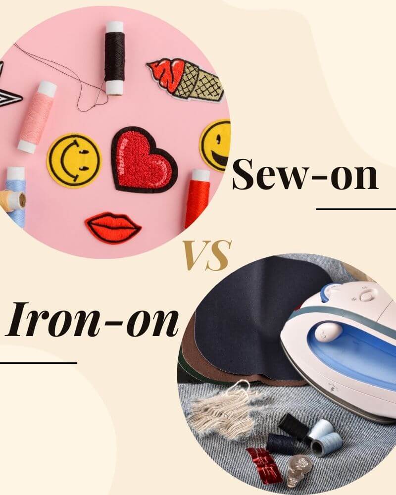 How strong are iron-on patches? Is there any alternative to it that's  stronger yet : r/sewing
