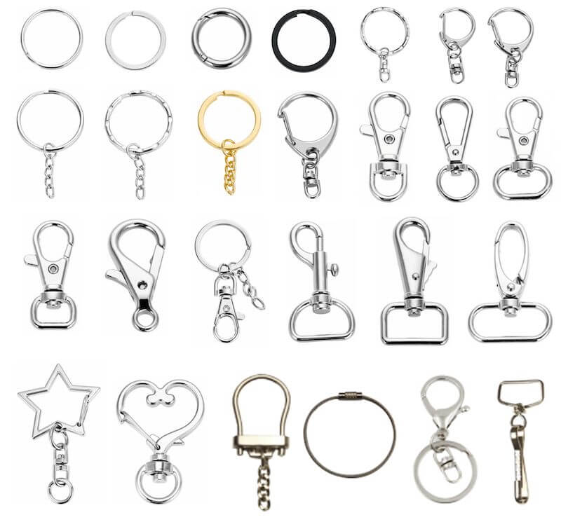 6 Types of Keychain Closures