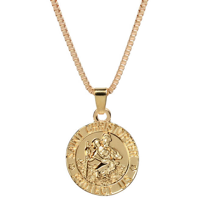 The Meaning Of Saint Christopher Necklace Pinsfun