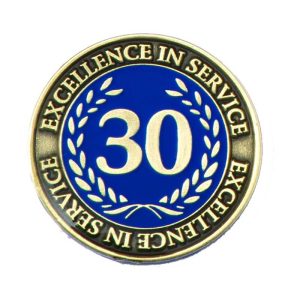 30-year service pin