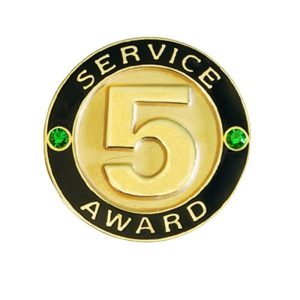 5-year service pin
