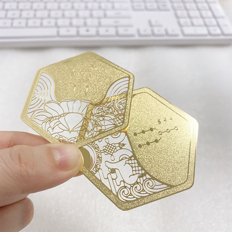 Custom Metal Cards Manufacture Pinsfun