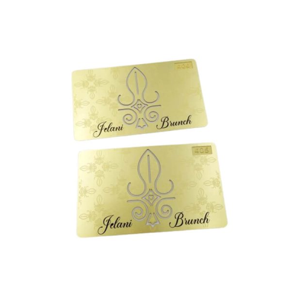 Custom Metal Cards Manufacture Pinsfun