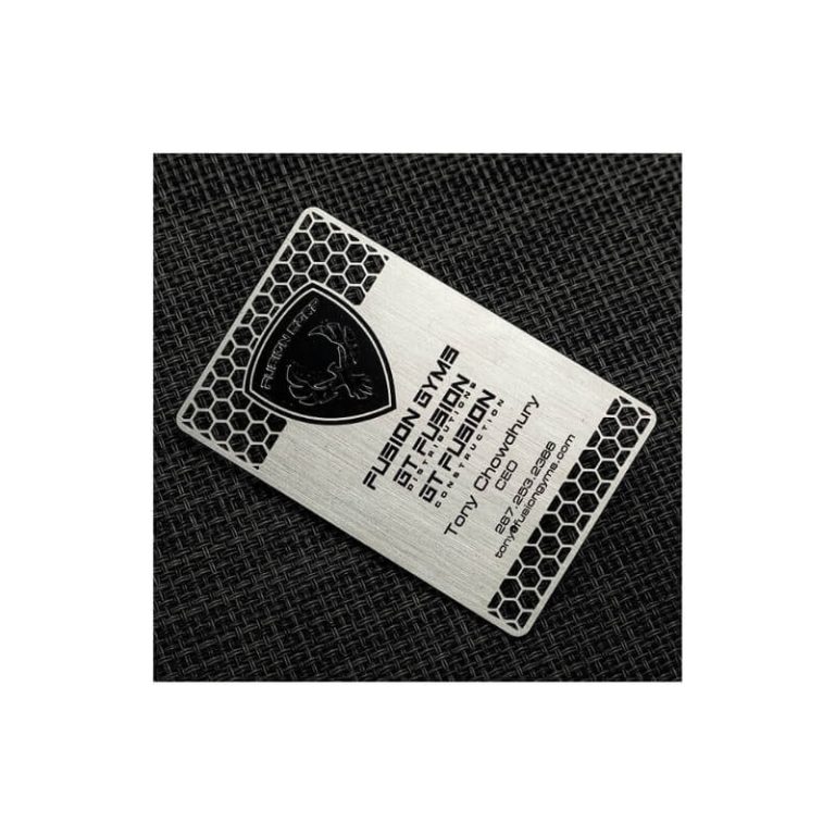 Custom Metal Cards Manufacture Pinsfun