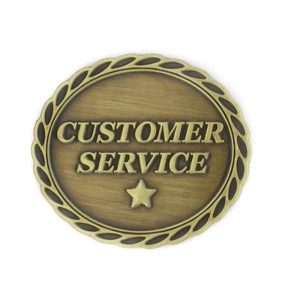 custom service pins