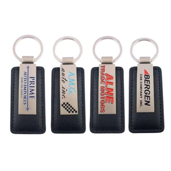 Cheap Wholesale Leather Keychains With Your Logo