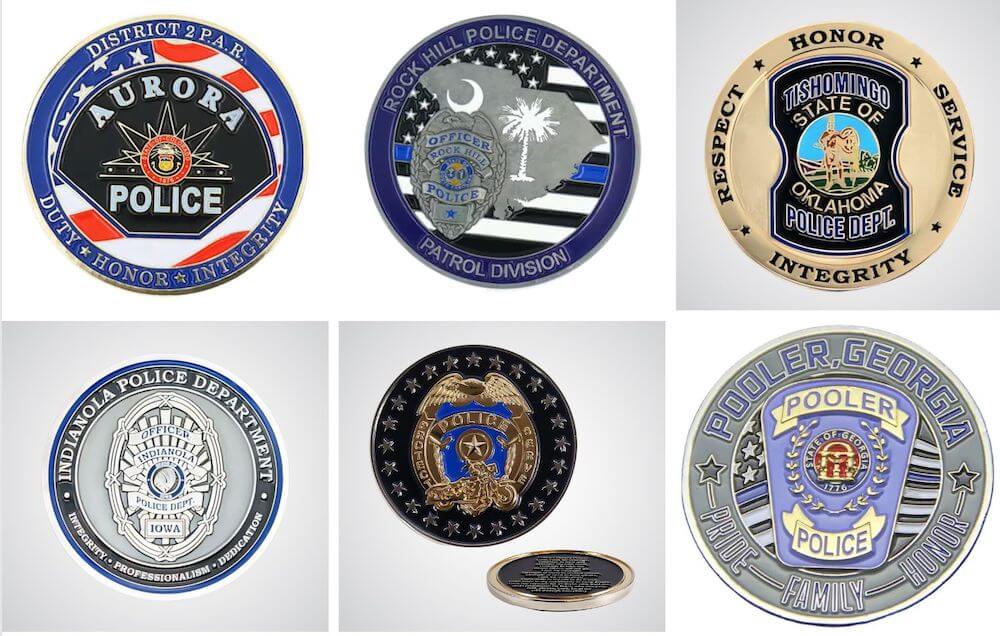 Police Challenge Coin-
