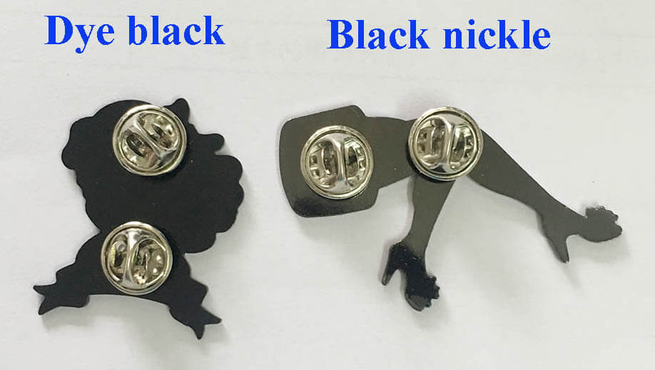 dye black VS black nickel