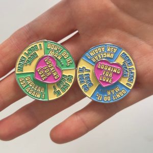 Looking For Love Spin Pin