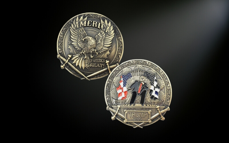 3D Challenge Coins - PinsFun