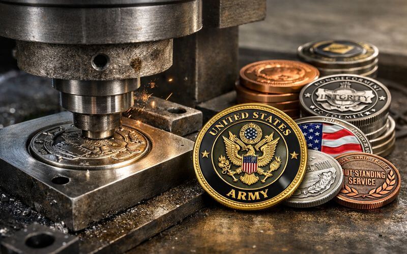 How to Make Challenge Coins-