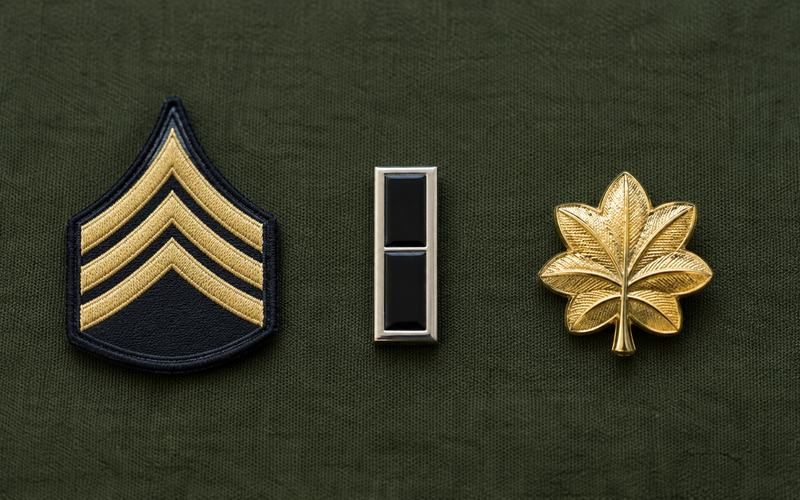 U.S. Army Rank Insignia: Enlisted to Officer Guide