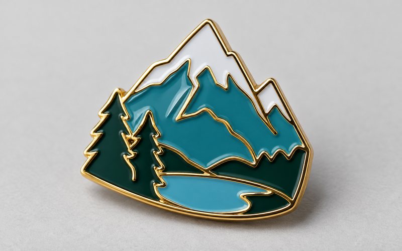 What Is the Enamel Part of an Enamel Pin?