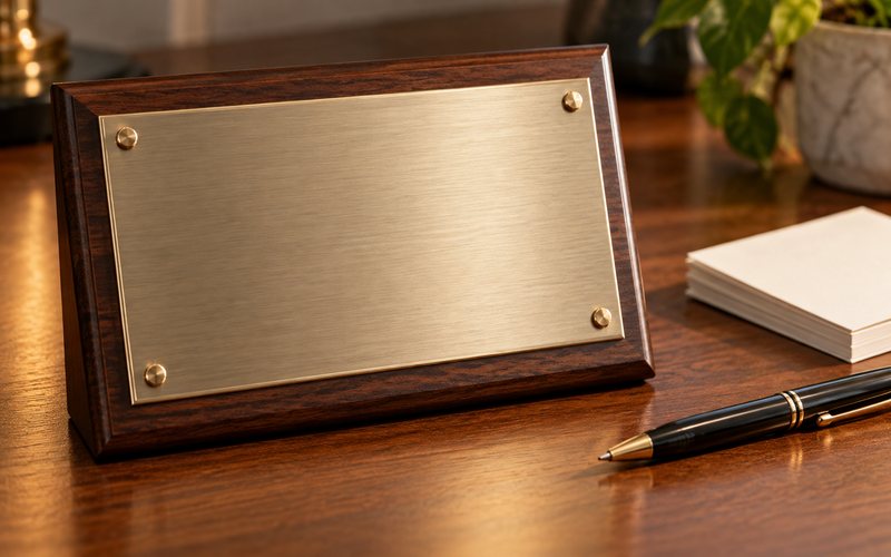 How to Adapt a Quote for an Award or Plaque？