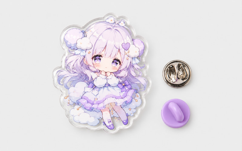 Custom acrylic pins