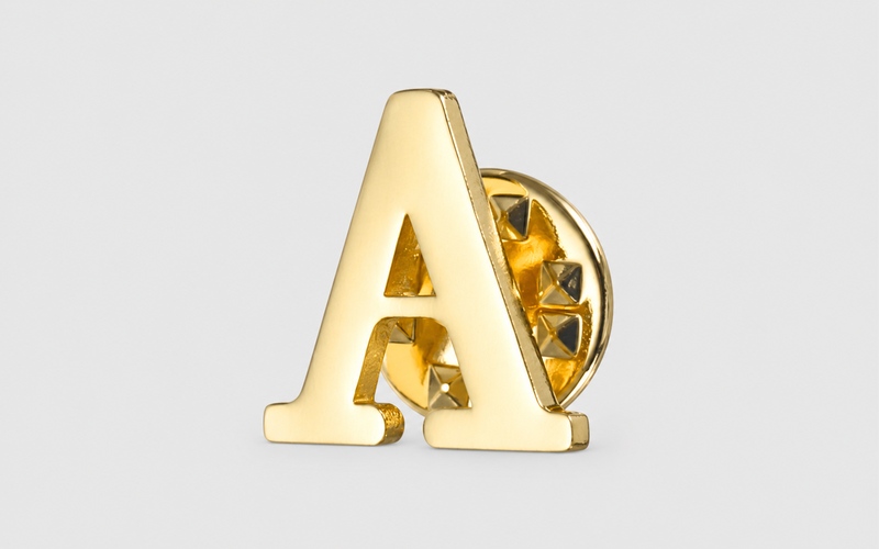 Single Letter Pins