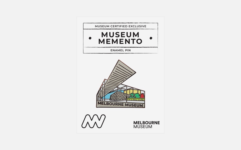 Museum souvenir antique pin