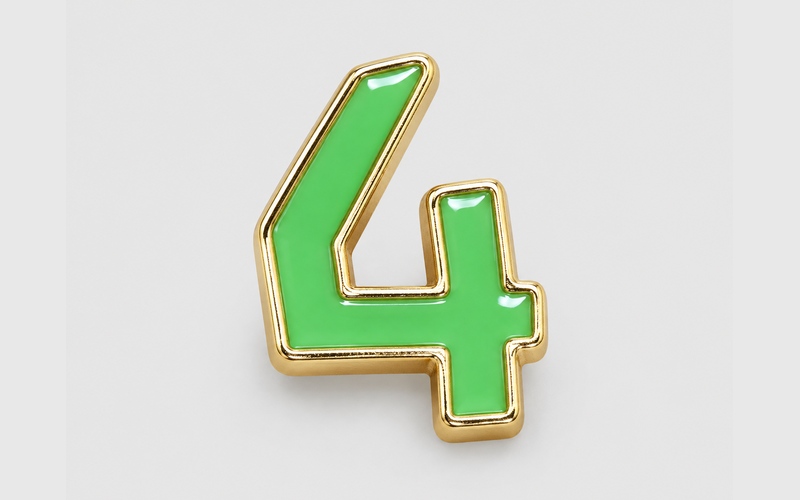 Custom Number Pins