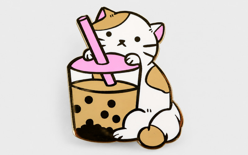 Custom hard enamel animal pins