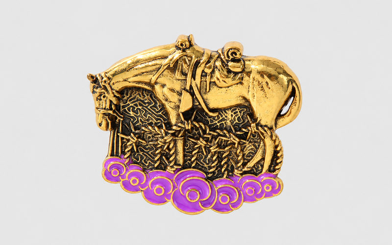 Antique pin relief and finish options