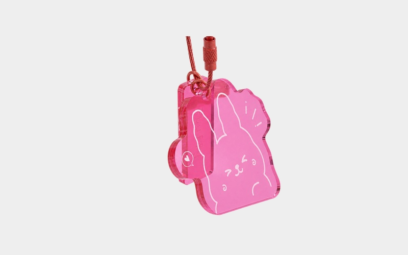 Clear Acrylic Keychains