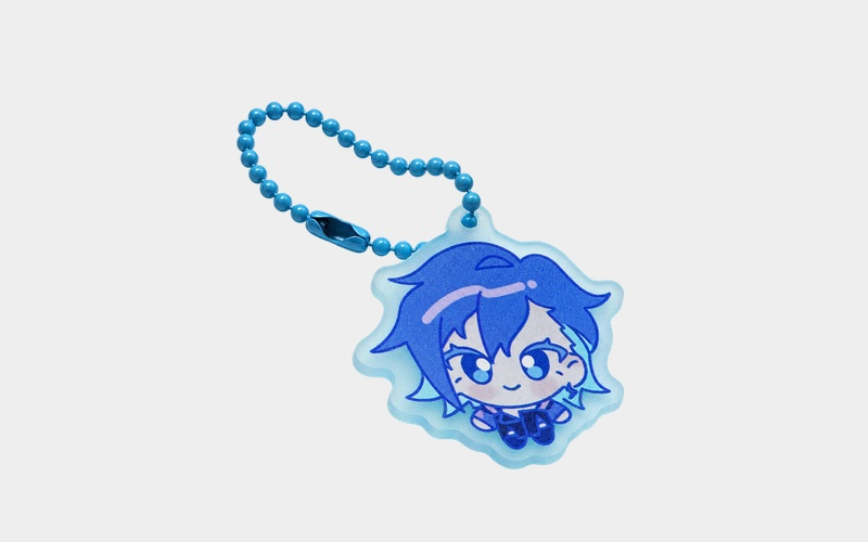 Frosted Acrylic Keychains