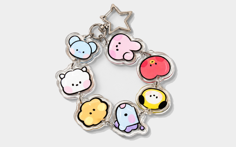 Multi-Piece Acrylic Keychains
